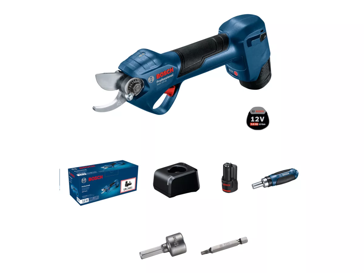 sécateur sans fil GGP 12V-25 BOSCH + batterie + chargeur